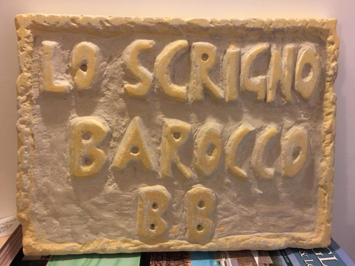 לינה וארוחת בוקר לצ'ה Lo Scrigno Barocco מראה חיצוני תמונה